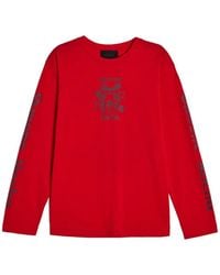 Simone Rocha - Logo-Print Long-Sleeve T-Shirt - Lyst