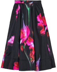 Marc Jacobs - Future Floral-print Midi Skirt - Lyst