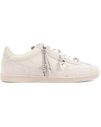 KARL LAGERFELD - Charm-Embellished Panelled Sneakers - Lyst