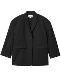 Enfold - Oversized Wool Blazer - Lyst