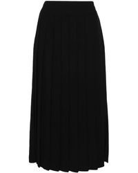 P.A.R.O.S.H. - Panty Pleated Midi Skirt - Lyst