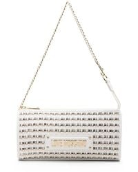 Love Moschino - メタリック ショルダーバッグ - Lyst