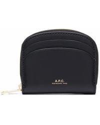 A.P.C. - Mini Portefeuille Demi-lune - Lyst