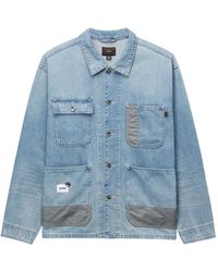 Alpha Industries - Patch-Pocket Denim Jacket - Lyst