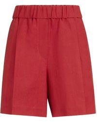 Brunello Cucinelli - Elastic-Waistband Shorts - Lyst