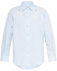 Off-White c/o Virgil Abloh - Veste En Coton À Boutonnière - Lyst