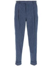 PT Torino - Cuffed Trousers - Lyst