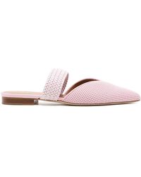 Malone Souliers - Maisie Pointed-toe Mesh Mules - Lyst