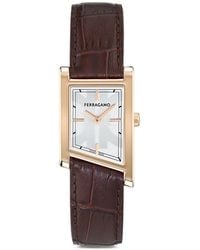 Ferragamo - Asymetrique 39Mm Watch - Lyst