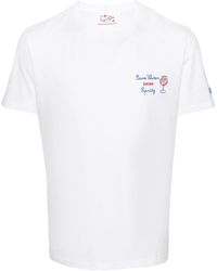 Mc2 Saint Barth - Portofino Cotton T-shirt - Lyst