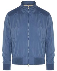 Barba Napoli - Mock-Neck Bomber Jacket - Lyst