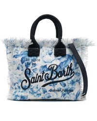 Mc2 Saint Barth - Mini Vanity Floral Beach Bag - Lyst
