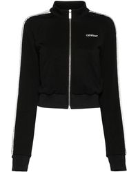 Off-White c/o Virgil Abloh - Sportjacke Mit Logo-Print - Lyst