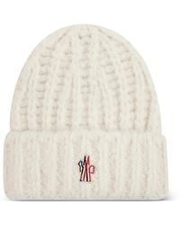 Moncler - Logo-Patch Beanie Hat - Lyst
