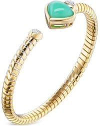 Marina B - Trisolina クリソコラ ダイヤモンド ブレスレット 18Kイエローゴールド - Lyst