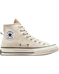 Converse - Chuck Taylor All Star 70 Hi "Hickory Stripe Desert Sand" Sneakers - Lyst