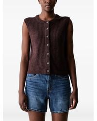 Marc O' Polo - Pointelle-Knit Button-Up Cardigan - Lyst