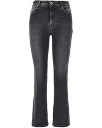 Weekend by Maxmara - Belt Loops Cropped Jeans - Lyst