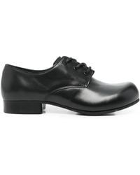 Comme des Garçons - Upturned-Toe Leather Derby Shoes - Lyst