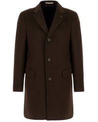 Corneliani - Cappotto Con Bottoni - Lyst