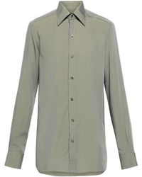 Tom Ford - Long-sleeve Lyocell Blend Shirt - Lyst
