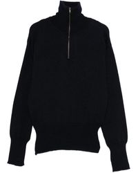 Junya Watanabe - Zip-Neck Sweater - Lyst