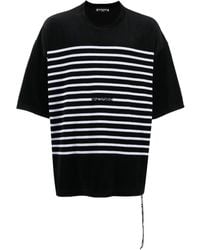 MASTERMIND WORLD - Camiseta a rayas con estampado de calavera - Lyst