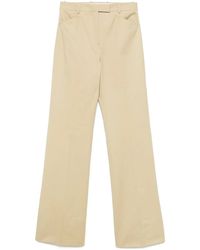 Tom Ford - Pressed-Crease Cotton Trousers - Lyst