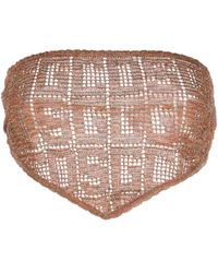 Gcds - Top De Bandana Con Monograma - Lyst