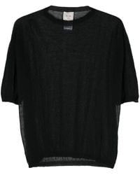 Alysi - Textured Knitted T-shirt - Lyst