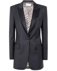 Blumarine - Blazer Met Enkele Rij Knopen - Lyst