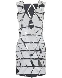 Rabanne - Assembly Mini Dress - Lyst