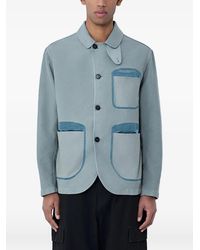 MOOS STUDIO - Contrast-Pocket Jacket - Lyst