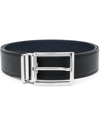 Ferragamo - Buckle-fastened Leather Belt - Lyst
