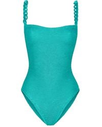 Paramidonna - Scarlett Chain-Straps Swimsuit - Lyst
