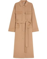 Max Mara - Milo Belted Wool Coat - Lyst
