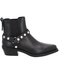 Ash - Logan Studded Boots - Lyst