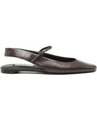 TOTEME - Strap Ballet Flats - Lyst