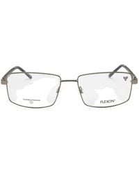 Flexon - Rectangle-Frame Glasses - Lyst