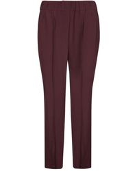 Brunello Cucinelli - Trousers - Lyst