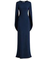 Gloria Coelho - Medieval Draped-Sleeve Maxi Dress - Lyst