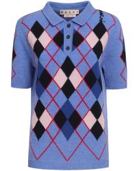 Marni - Polo de punto - Lyst