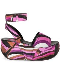 Emilio Pucci - Ami Platform Sandals - Lyst