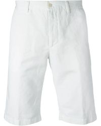Etro - Pantalones Cortos De Corte Recto - Lyst