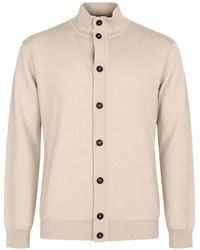 Kangra - High-Neck Button-Up Cardigan - Lyst