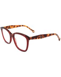 Carolina Herrera - Tortoiseshell-Effect Square-Frame Glasses - Lyst