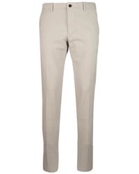 Incotex - Slim-Fit Chino Trousers - Lyst