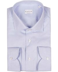 Xacus - Overhemd Met Knopen En Patroon - Lyst