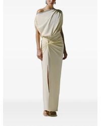 Baobab - Knot-Detail Ruched Maxi Dress - Lyst