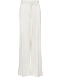 Givenchy - Mid-rise Wide-leg Trousers - Lyst